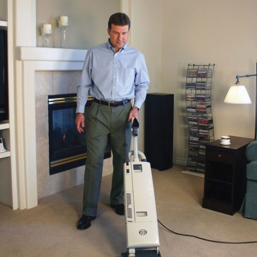 Carpet vacuuming in accommodation industry